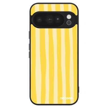 Ovitek za Google Pixel 10 Pro - Lines lemon