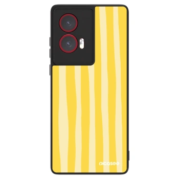 Ovitek za Motorola Edge 50 Fusion - Lines lemon