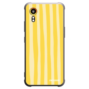 Ovitek za Samsung Galaxy Xcover 7 - Lines lemon