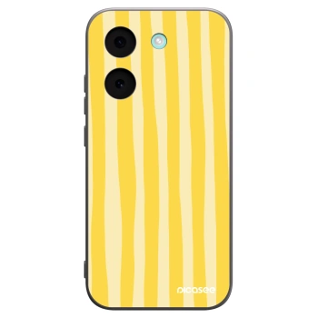 Picasee silikonski črni ovitek za Xiaomi Poco X8 Pro - Lines lemon