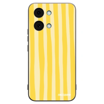 Picasee silikonski črni ovitek za Xiaomi Poco X8 Pro Max - Lines lemon