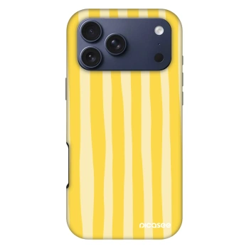 Ovitek za Apple iPhone 18 Pro Max - Lines lemon