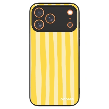 Picasee ULTIMATE CASE za Apple iPhone 18 Pro Max - Lines lemon