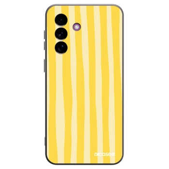 Ovitek za Samsung Galaxy A37 - Lines lemon
