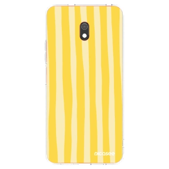 Ovitek za Xiaomi Redmi 8A - Lines lemon
