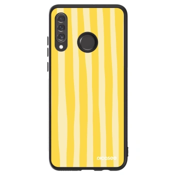 Picasee ULTIMATE CASE za Huawei P30 Lite - Lines lemon