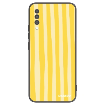 Ovitek za Samsung Galaxy A30s A307F - Lines lemon