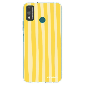 Ovitek za Honor 9X Lite - Lines lemon