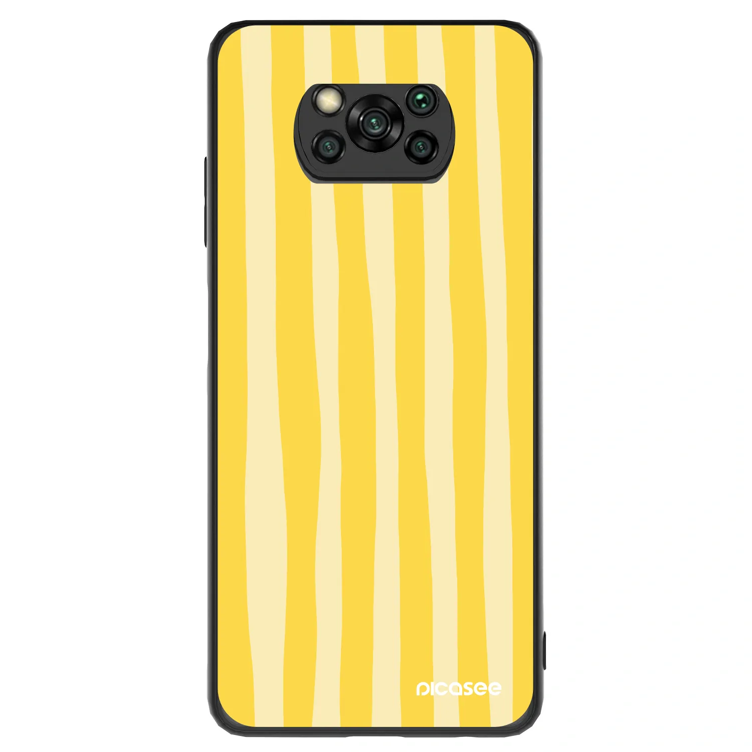 Picasee ULTIMATE CASE za Xiaomi Poco X3 - Lines lemon