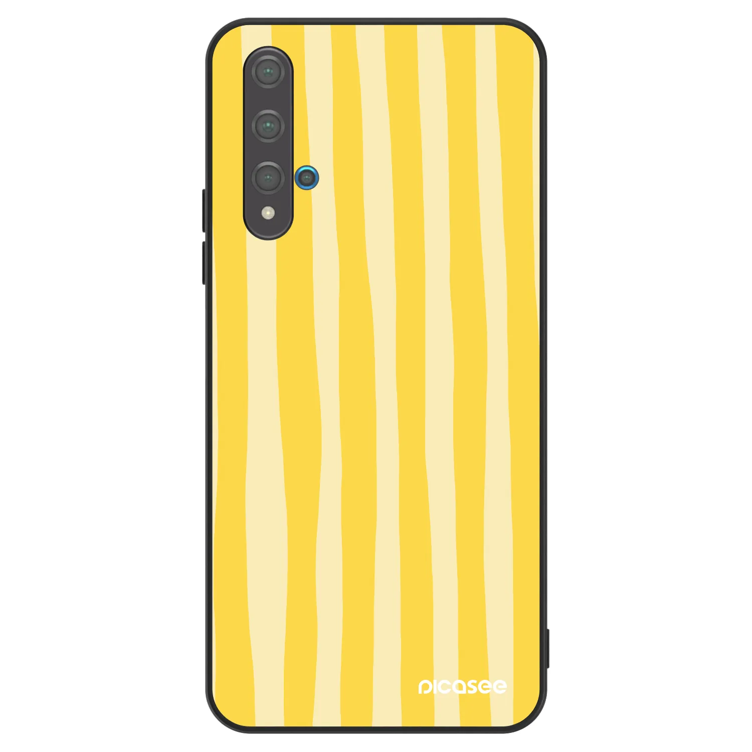 Picasee ULTIMATE CASE za Huawei Nova 5T - Lines lemon