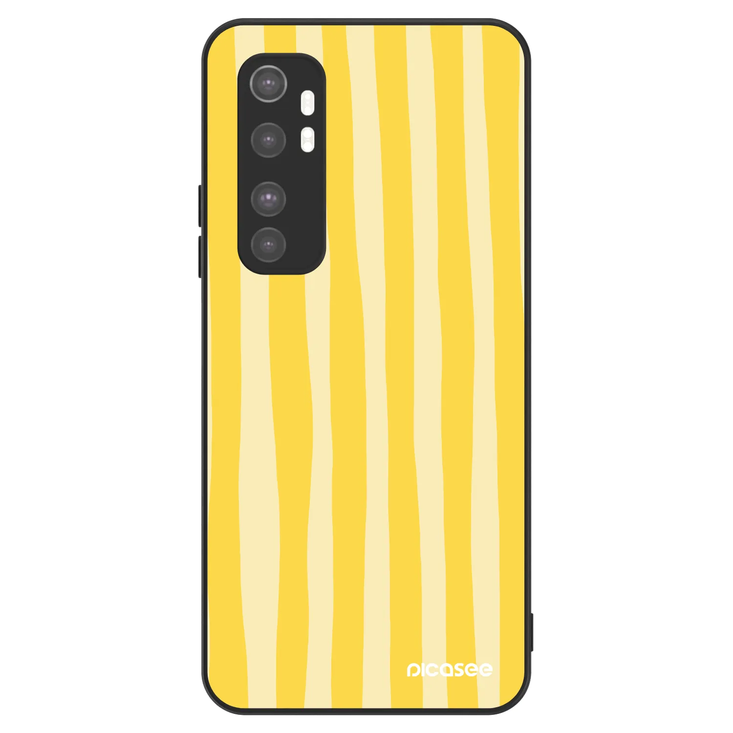 Picasee ULTIMATE CASE za Xiaomi Mi Note 10 Lite - Lines lemon