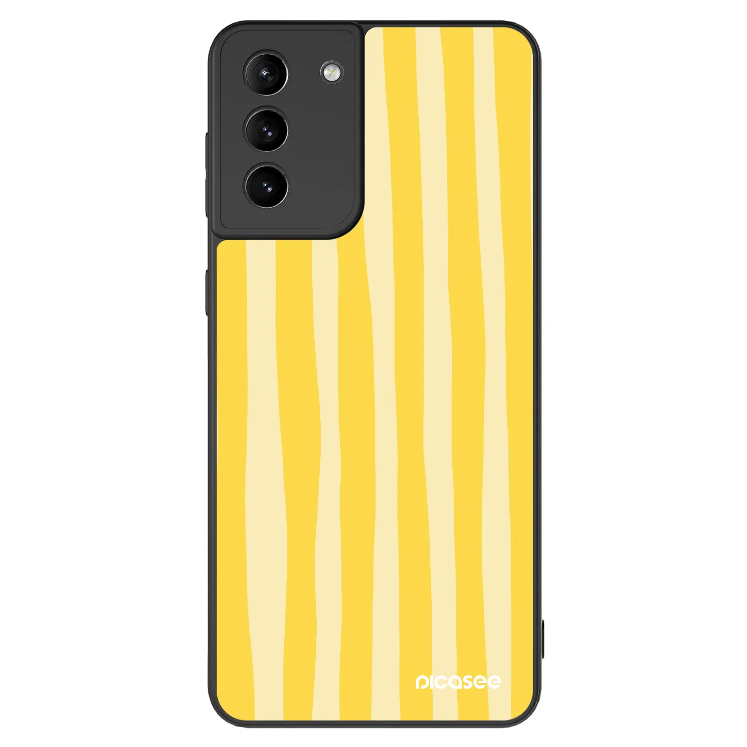 Picasee ULTIMATE CASE za Samsung Galaxy S21+ 5G G996F - Lines lemon