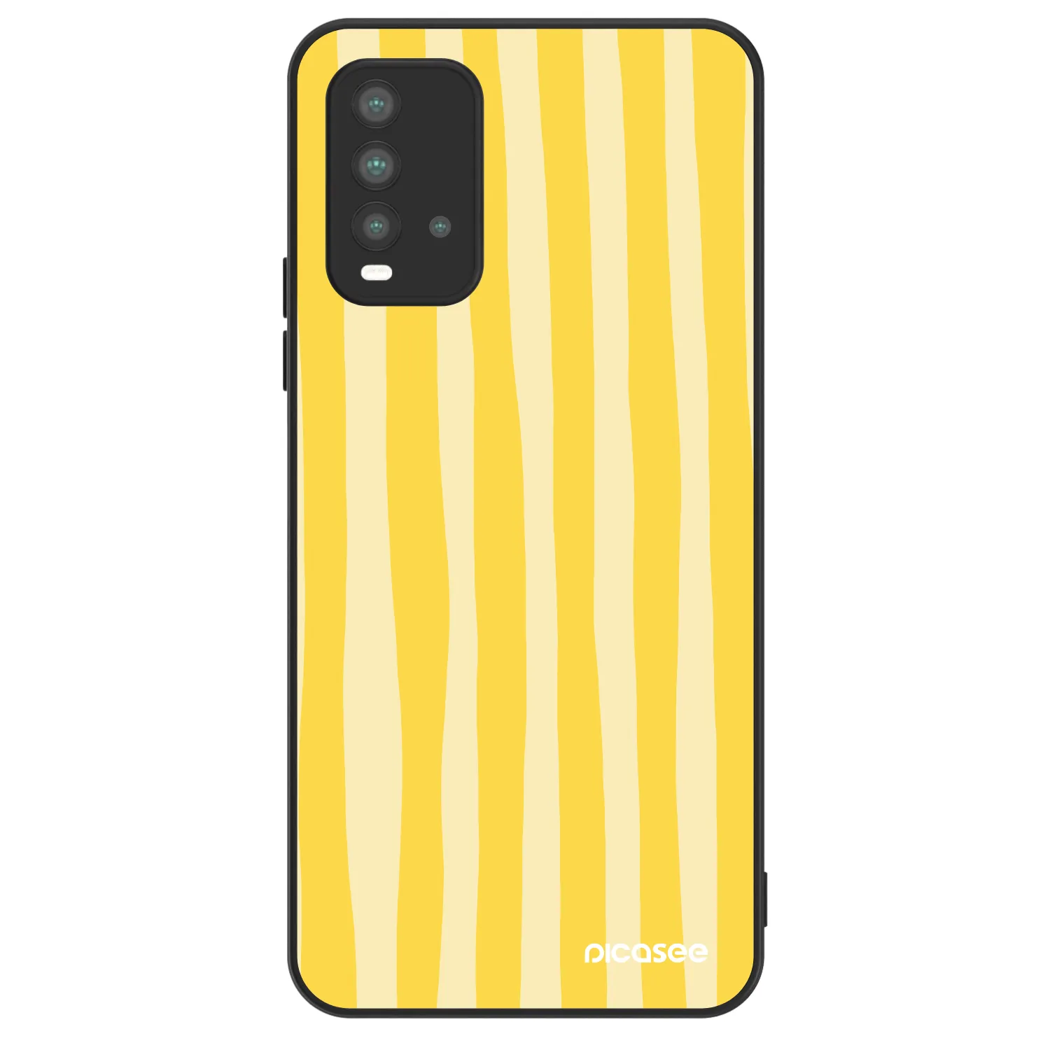 Picasee ULTIMATE CASE za Xiaomi Redmi 9T - Lines lemon