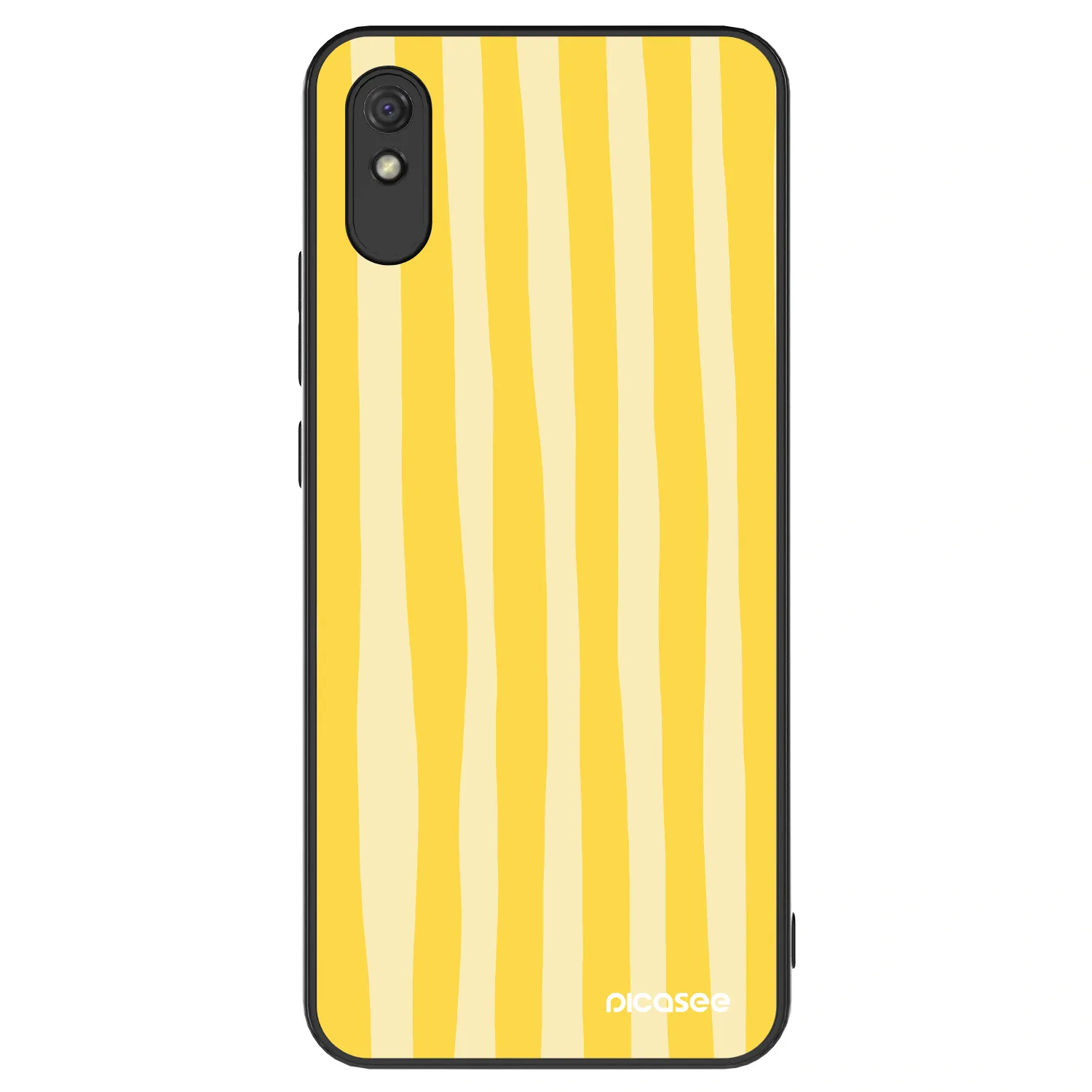 Picasee ULTIMATE CASE za Xiaomi Redmi 9AT - Lines lemon
