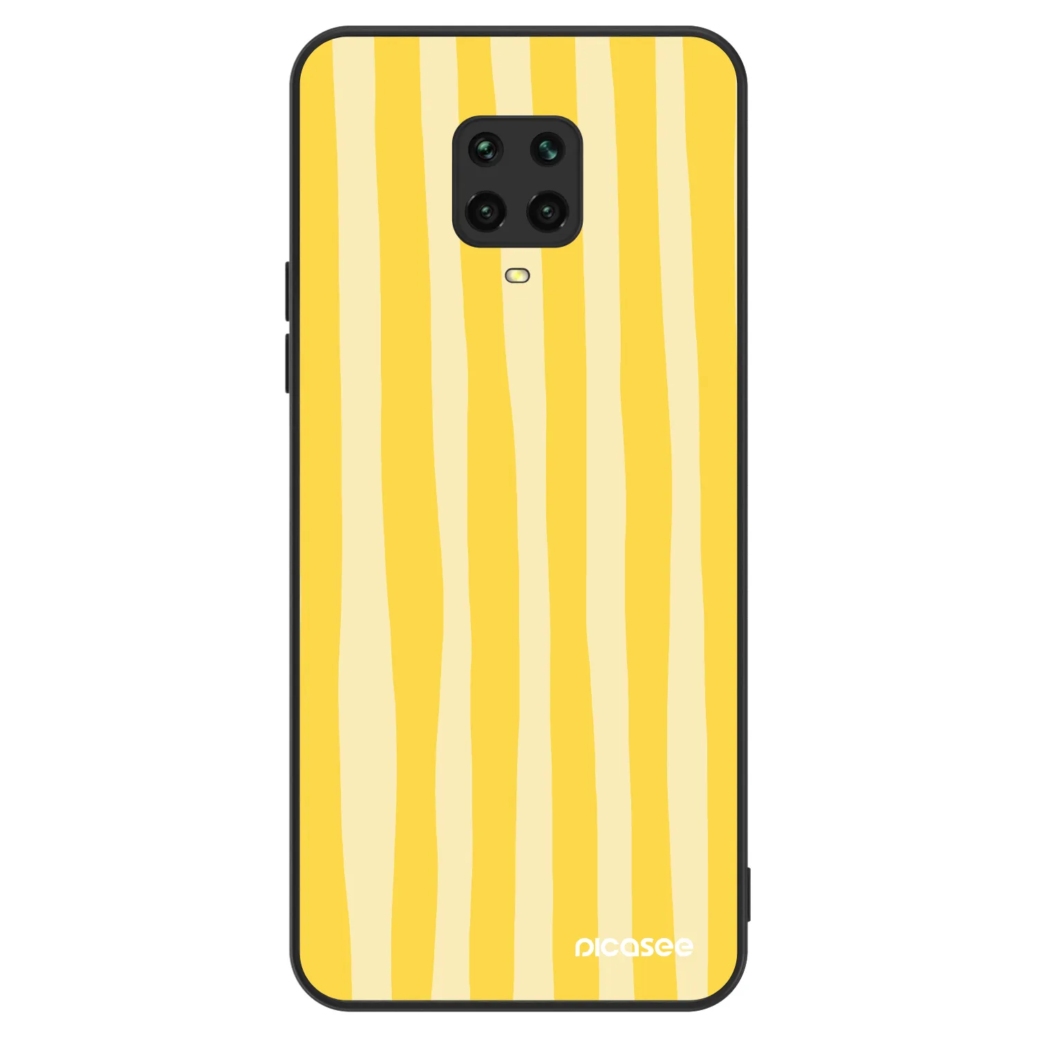 Picasee ULTIMATE CASE za Xiaomi Redmi Note 9S - Lines lemon