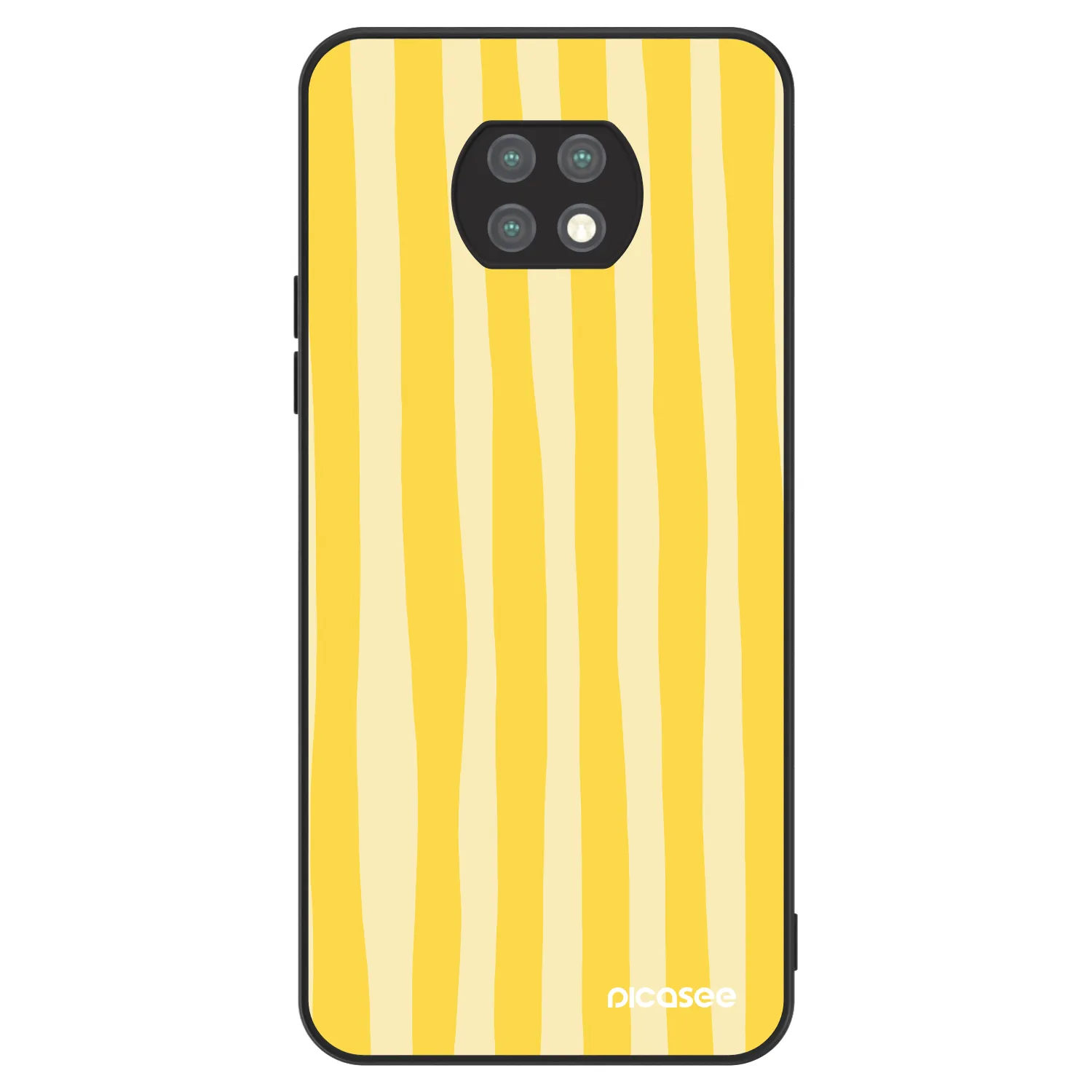 Picasee ULTIMATE CASE za Xiaomi Redmi Note 9T - Lines lemon