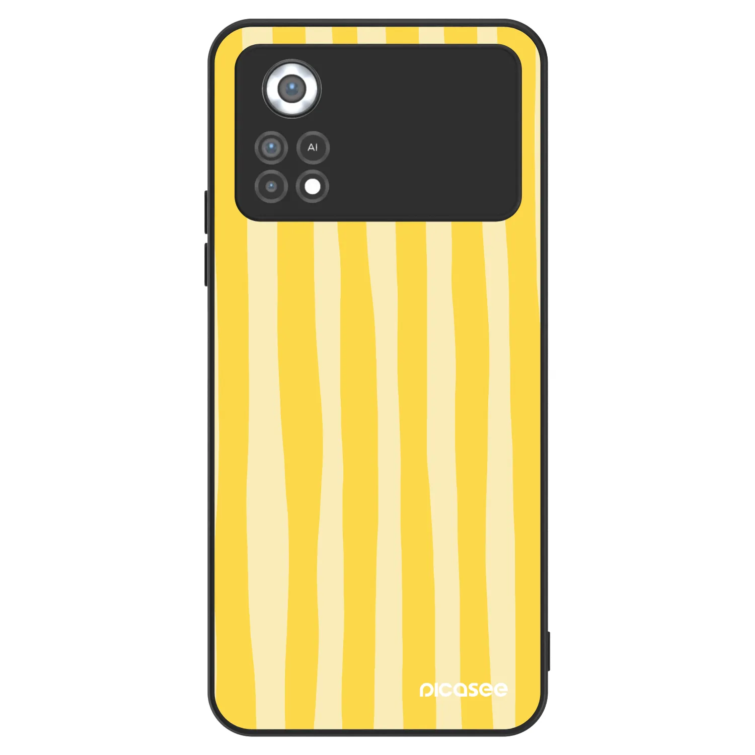 Picasee ULTIMATE CASE za Xiaomi Poco X4 Pro 5G - Lines lemon