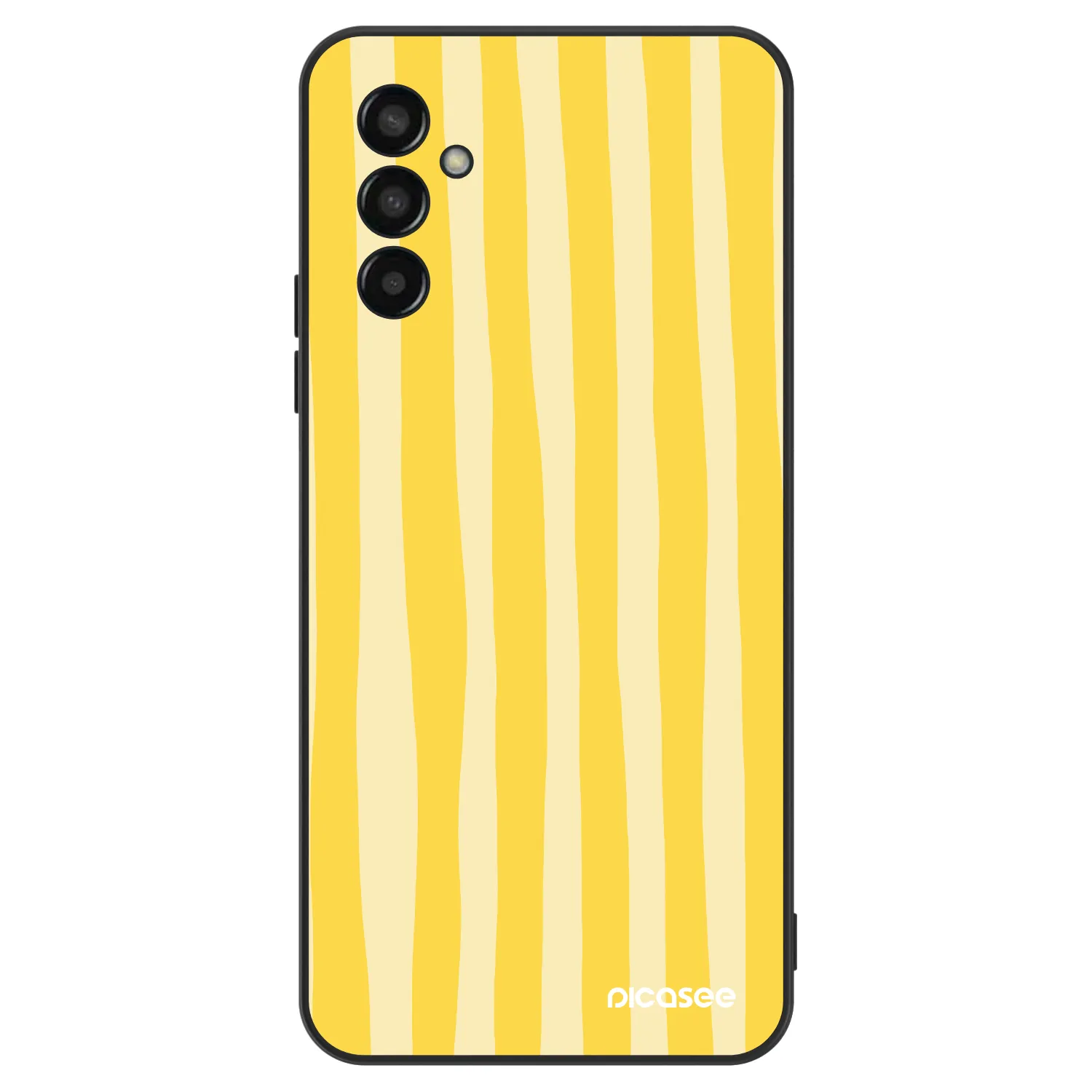 Picasee ULTIMATE CASE za Samsung Galaxy M13 M135F - Lines lemon