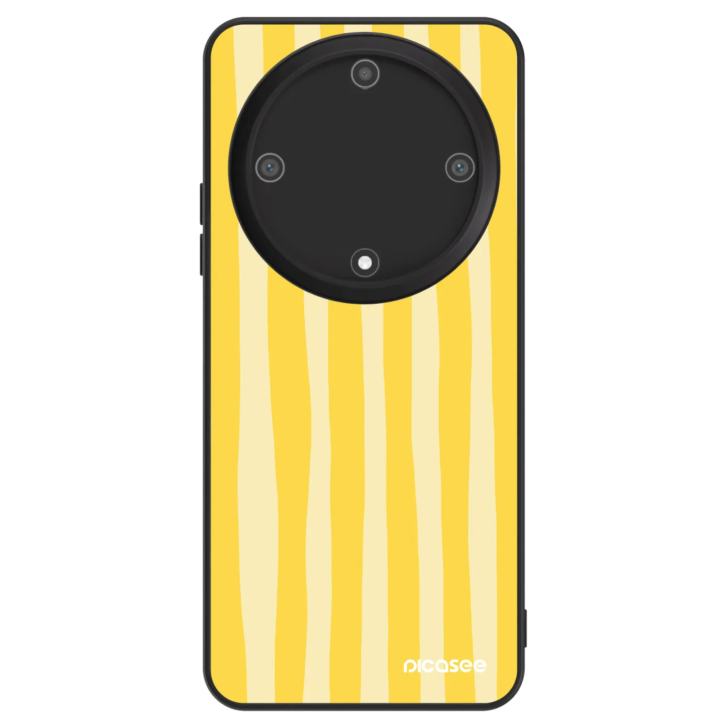 Picasee ULTIMATE CASE za Honor Magic5 Lite 5G - Lines lemon