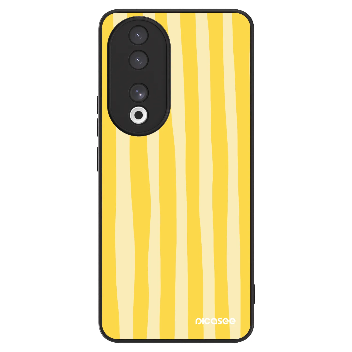 Picasee ULTIMATE CASE za Honor 90 5G - Lines lemon