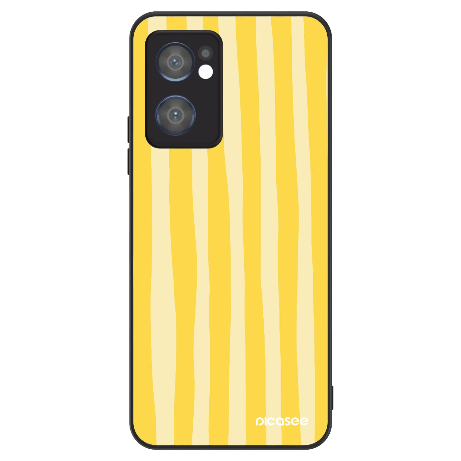 Picasee ULTIMATE CASE za OPPO Reno 7 5G - Lines lemon