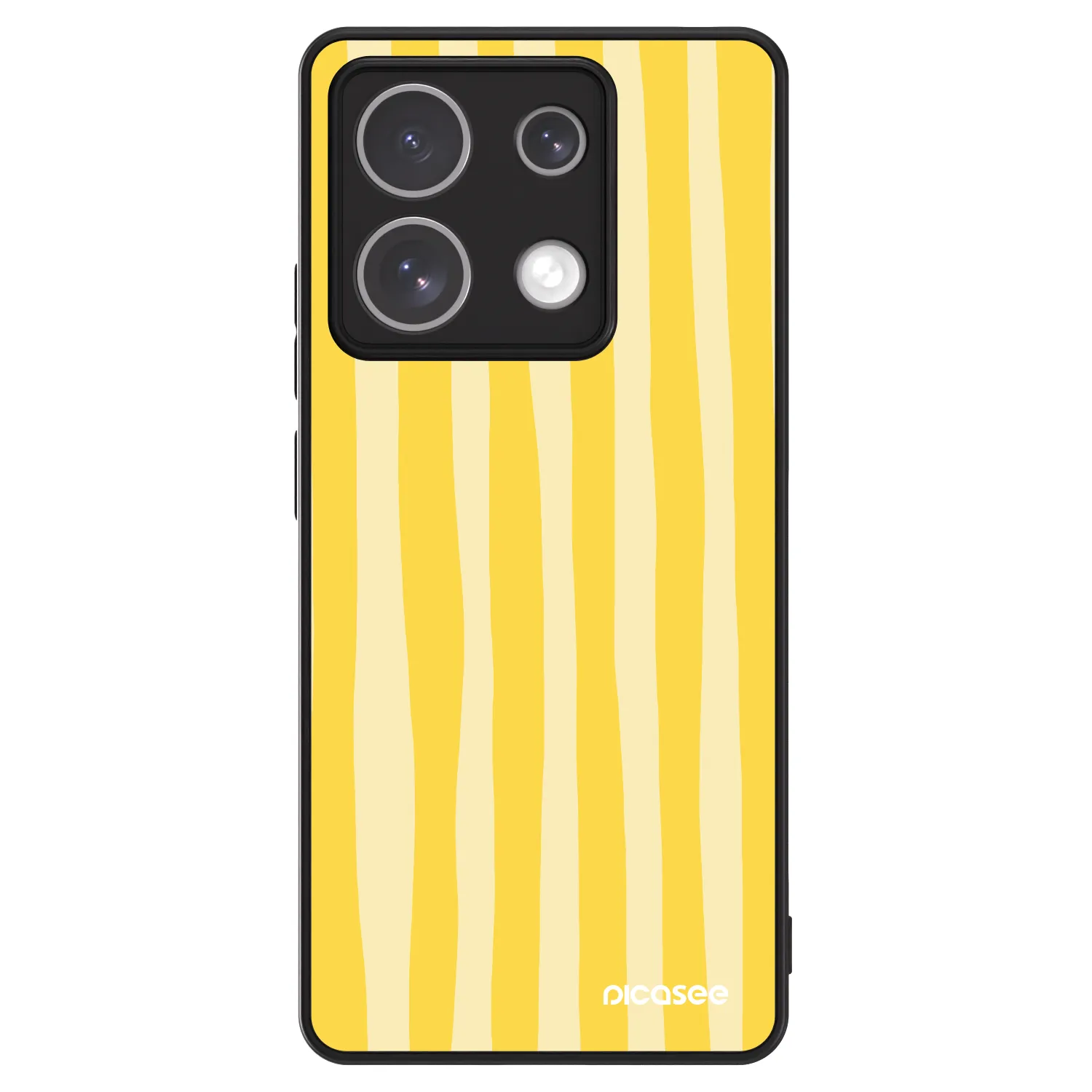 Picasee ULTIMATE CASE za Xiaomi Redmi Note 13 Pro 5G - Lines lemon