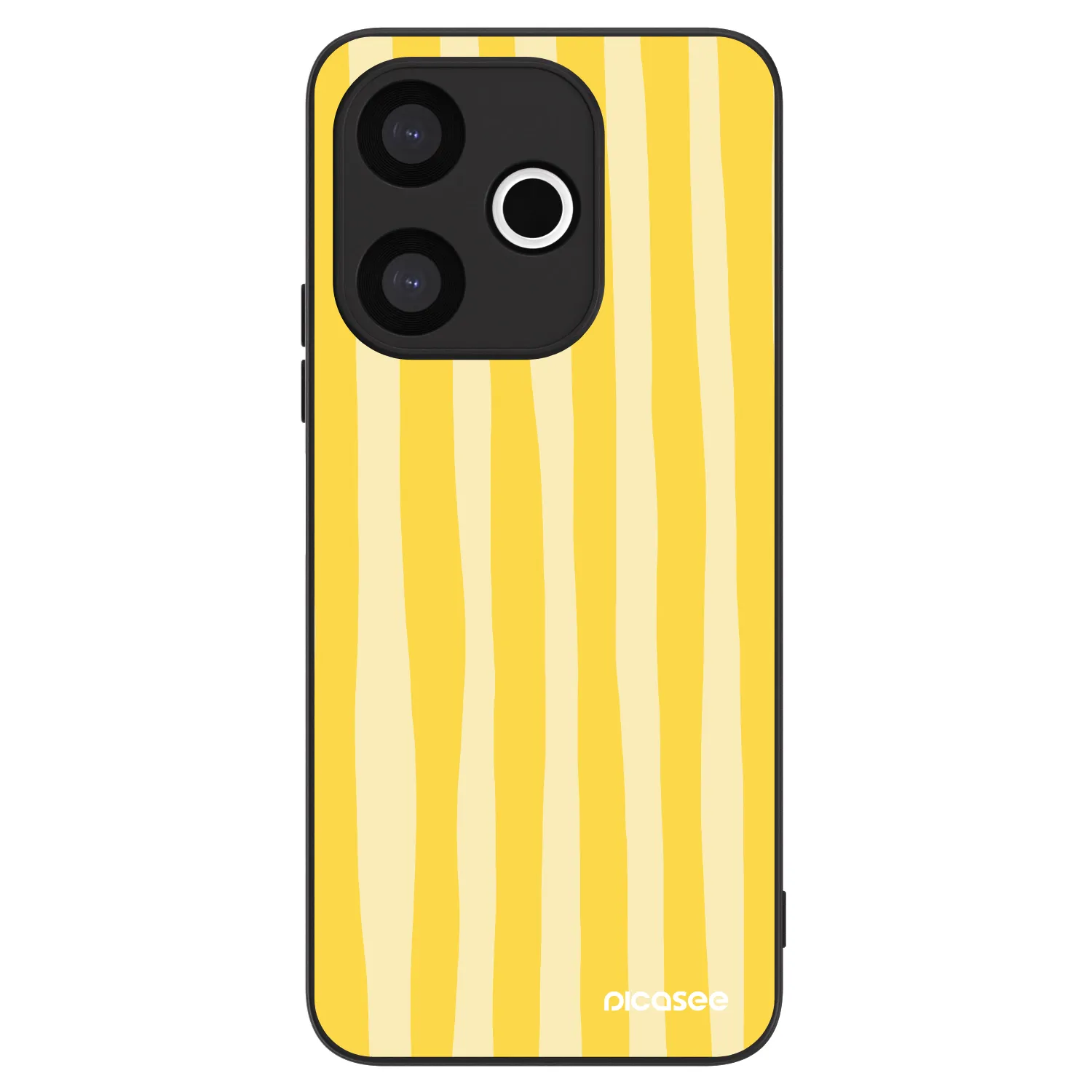 Picasee ULTIMATE CASE za Xiaomi Redmi 13 4G - Lines lemon