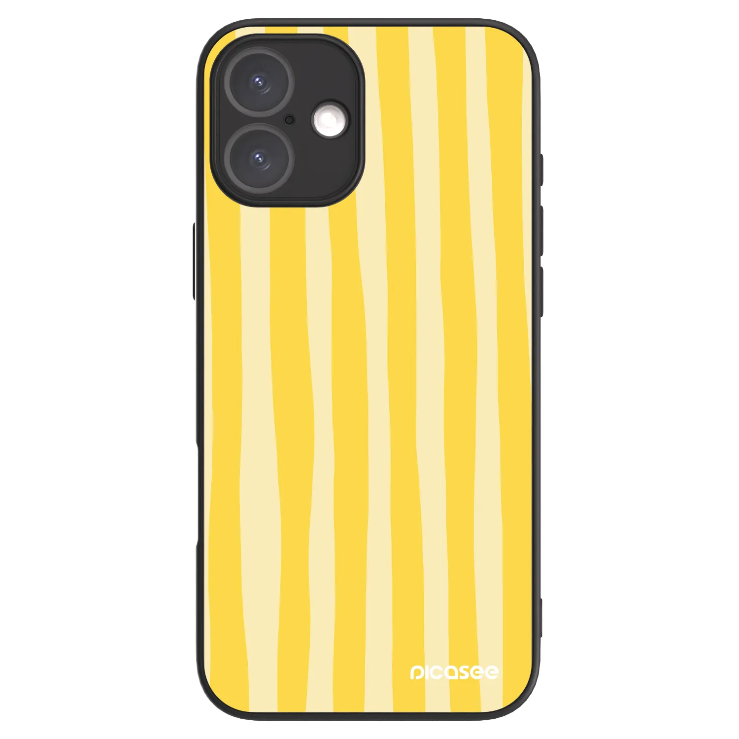 Picasee ULTIMATE CASE za Apple iPhone 16 Plus - Lines lemon