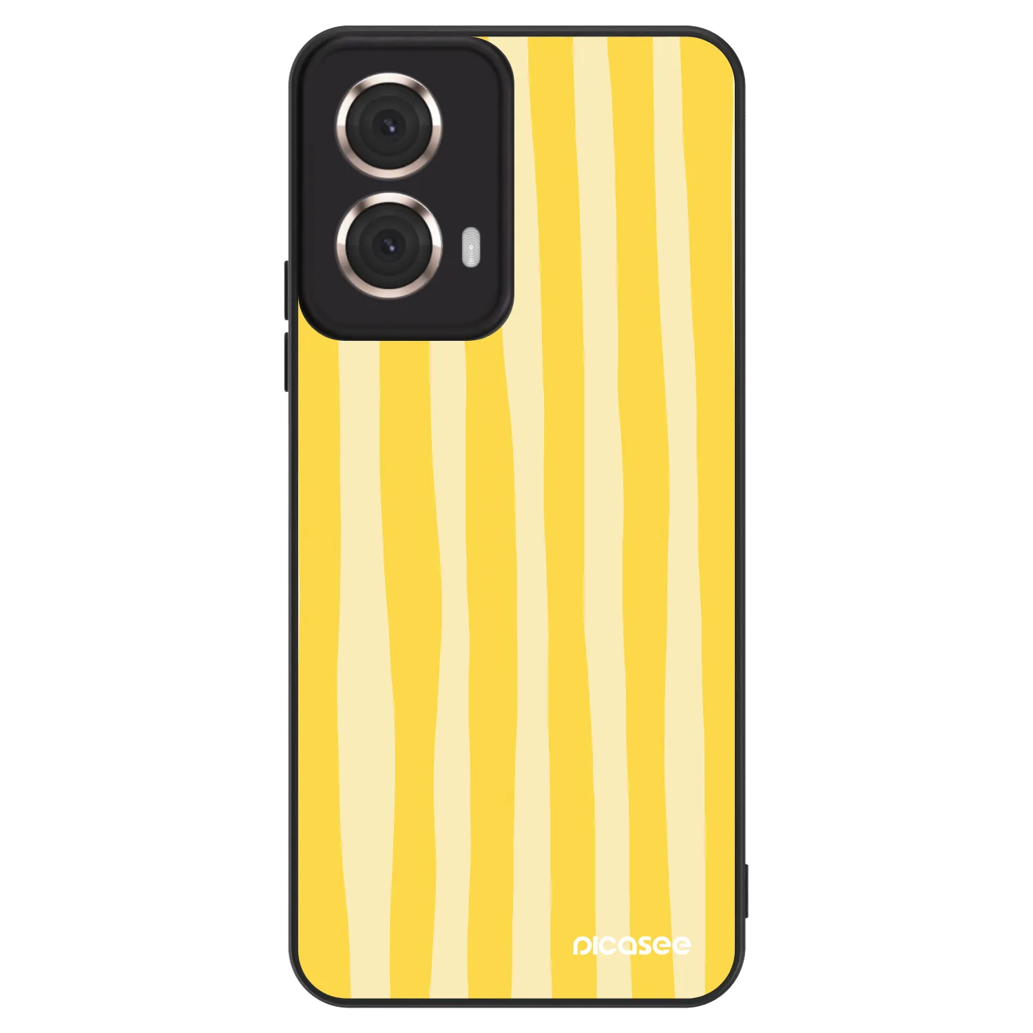 Picasee ULTIMATE CASE za Motorola Moto G85 - Lines lemon
