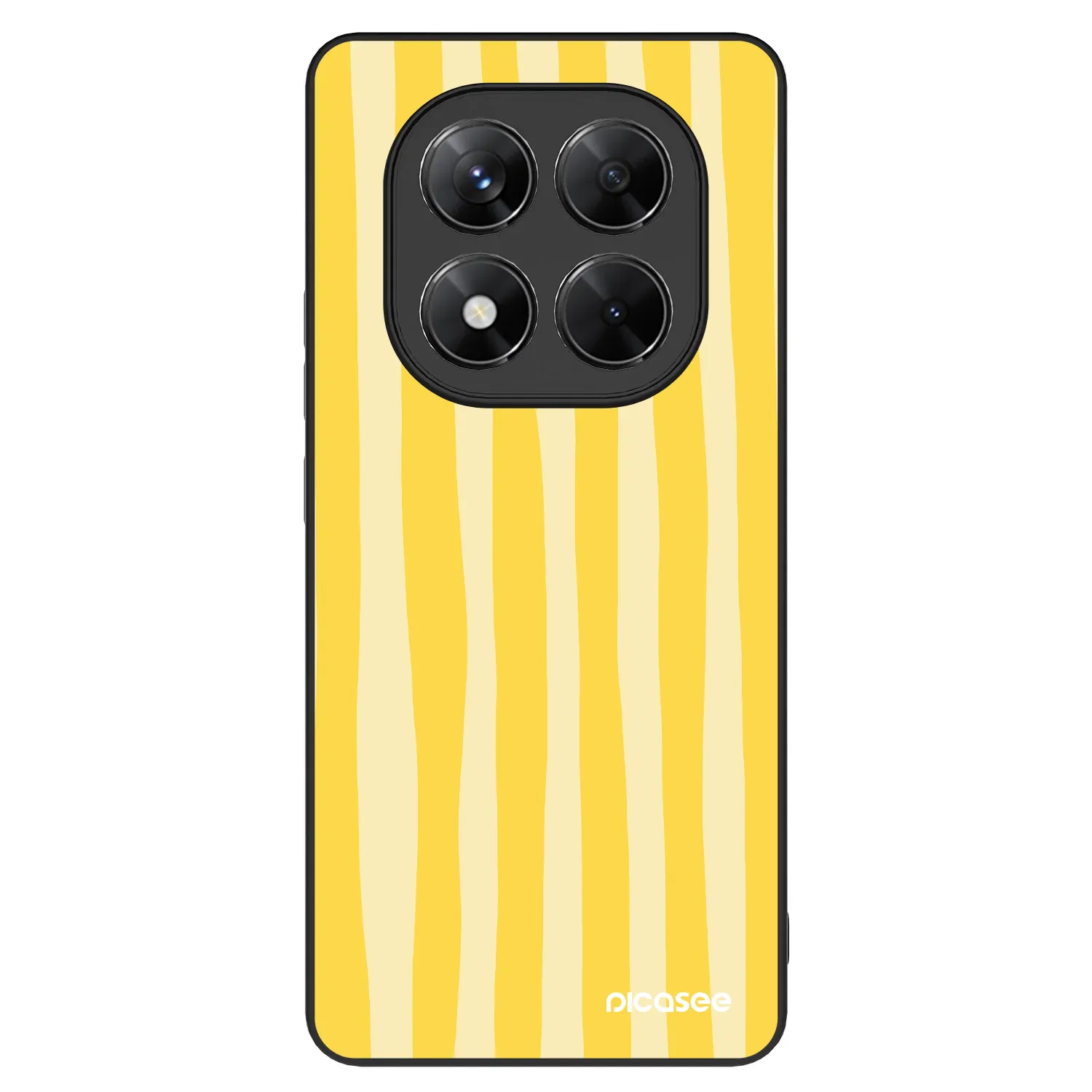 Picasee ULTIMATE CASE za Xiaomi Redmi Note 14 Pro 5G - Lines lemon
