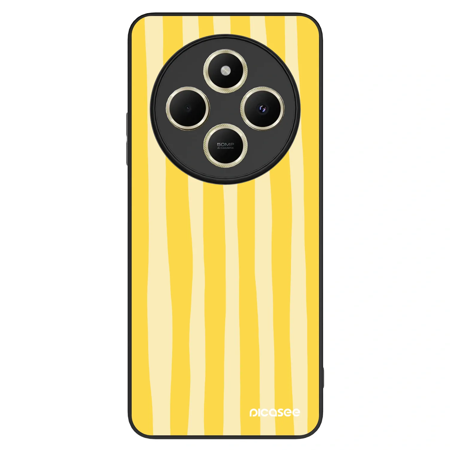 Picasee ULTIMATE CASE za Xiaomi Redmi 14C - Lines lemon