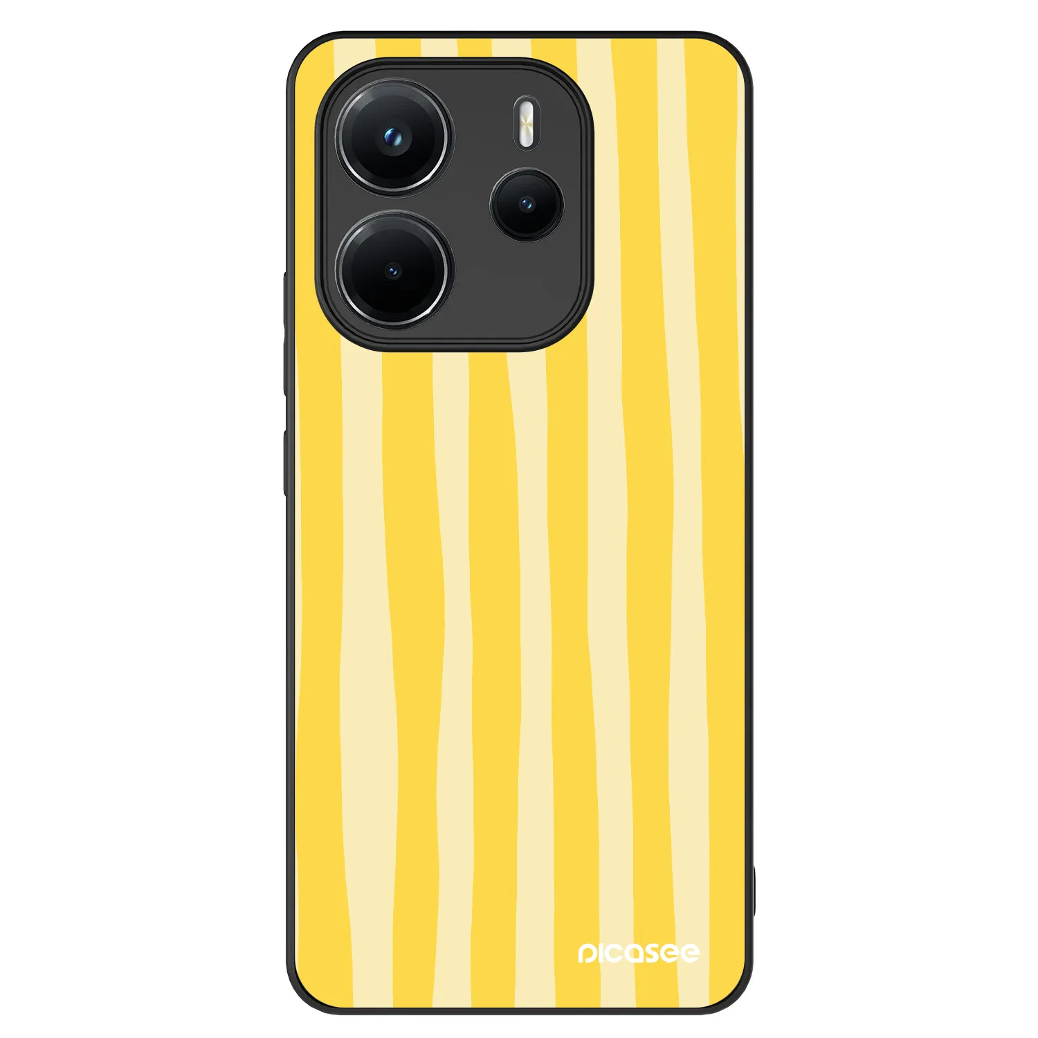 Picasee ULTIMATE CASE za Xiaomi Redmi Note 14 4G - Lines lemon