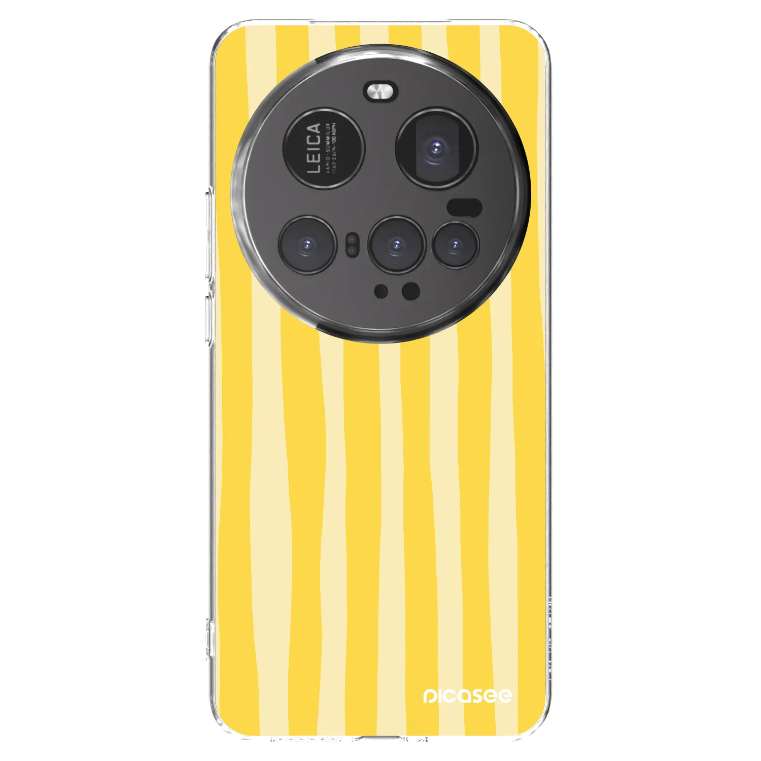 Picasee silikonski prozorni ovitek za Xiaomi 15 Ultra - Lines lemon
