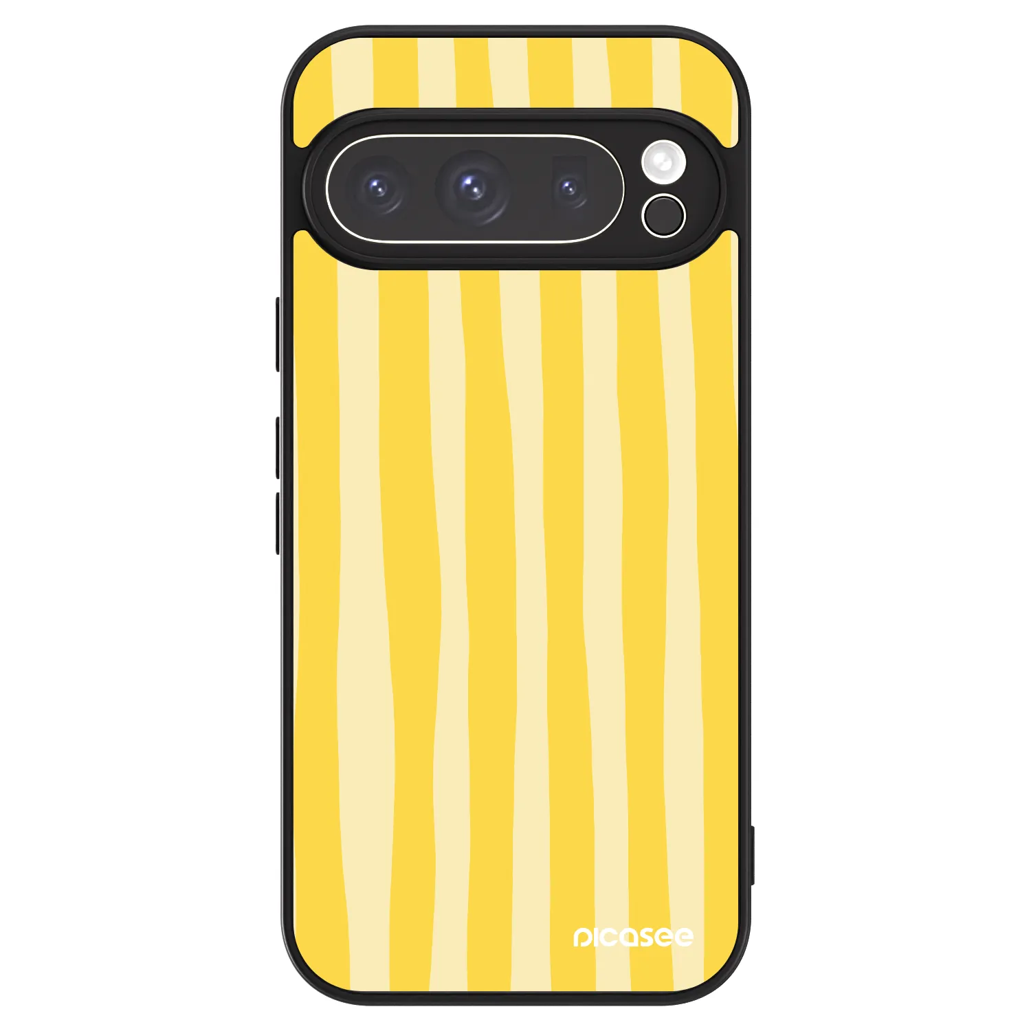 Picasee ULTIMATE CASE za Google Pixel 9 Pro - Lines lemon
