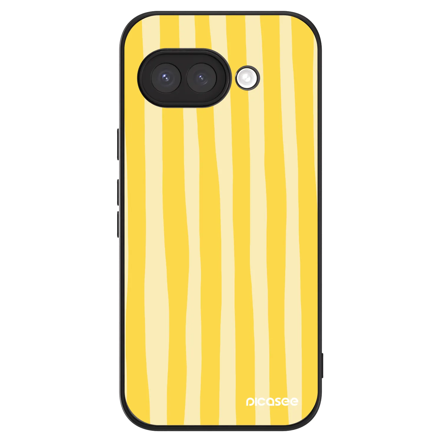 Picasee ULTIMATE CASE za Google Pixel 9a - Lines lemon