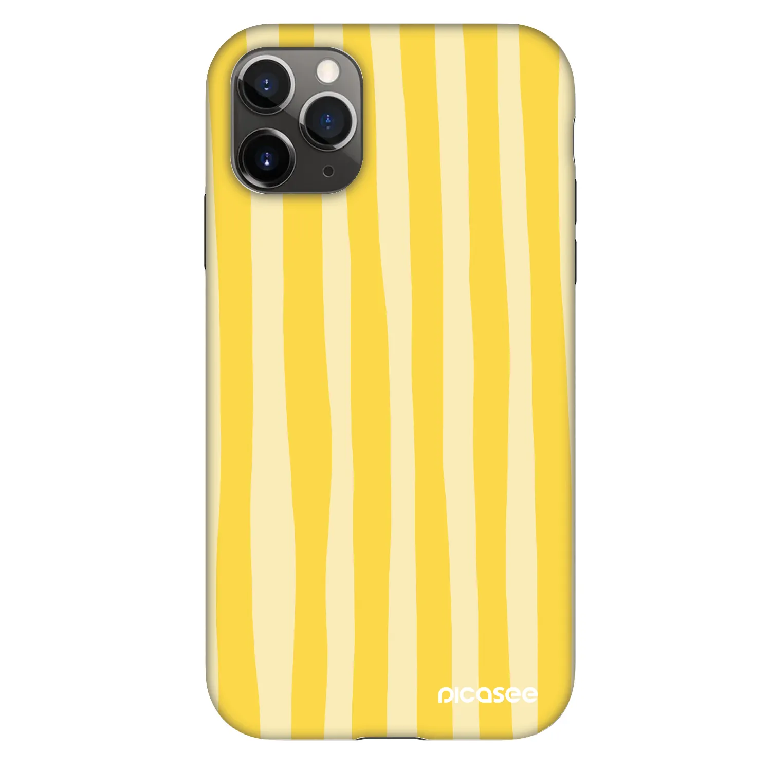 Picasee Fashion Case za Apple iPhone 11 Pro - Lines lemon