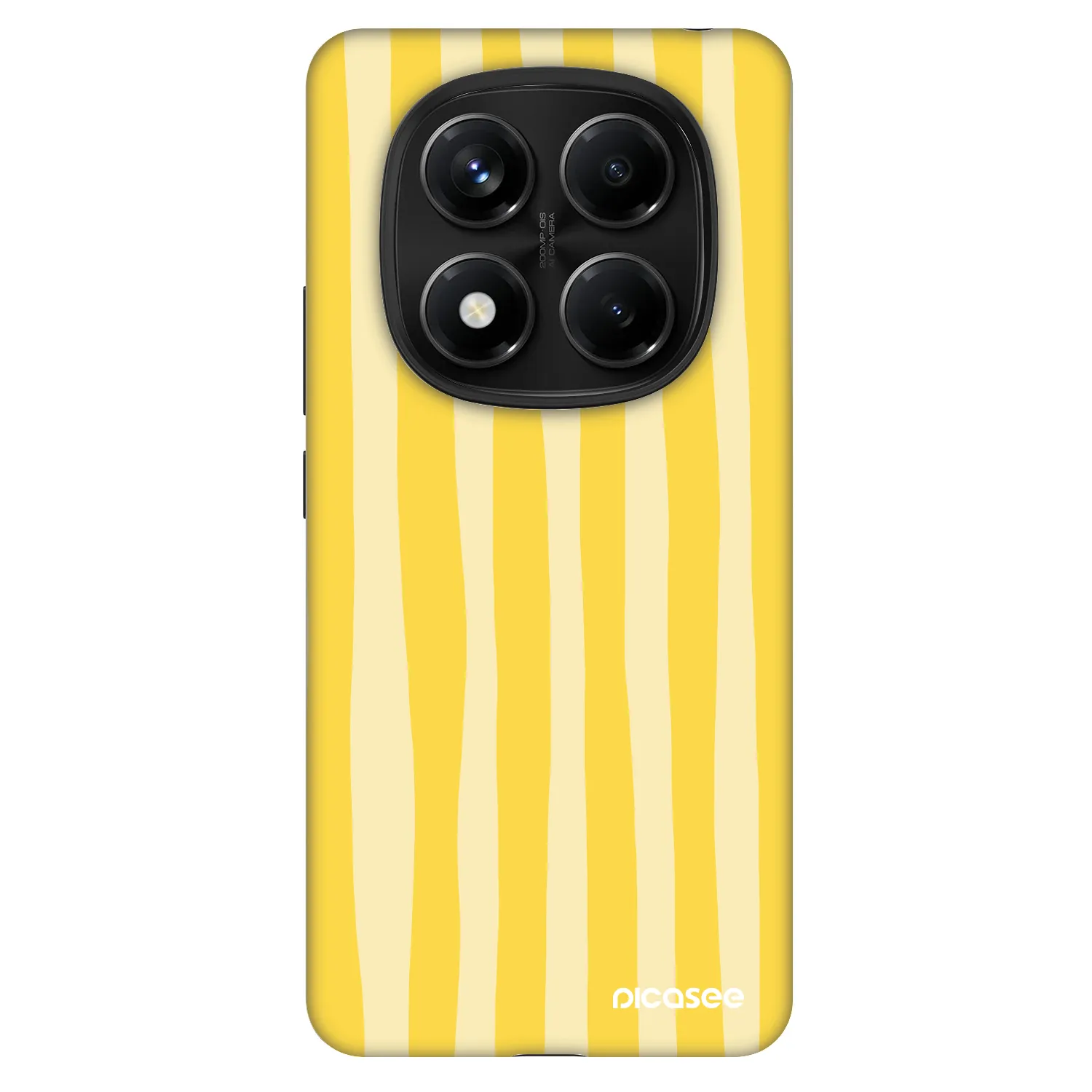 Picasee Fashion Case za Xiaomi Redmi Note 14 Pro 5G - Lines lemon