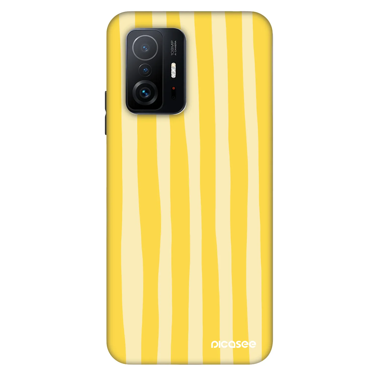 Picasee Fashion Case za Xiaomi 11T Pro - Lines lemon