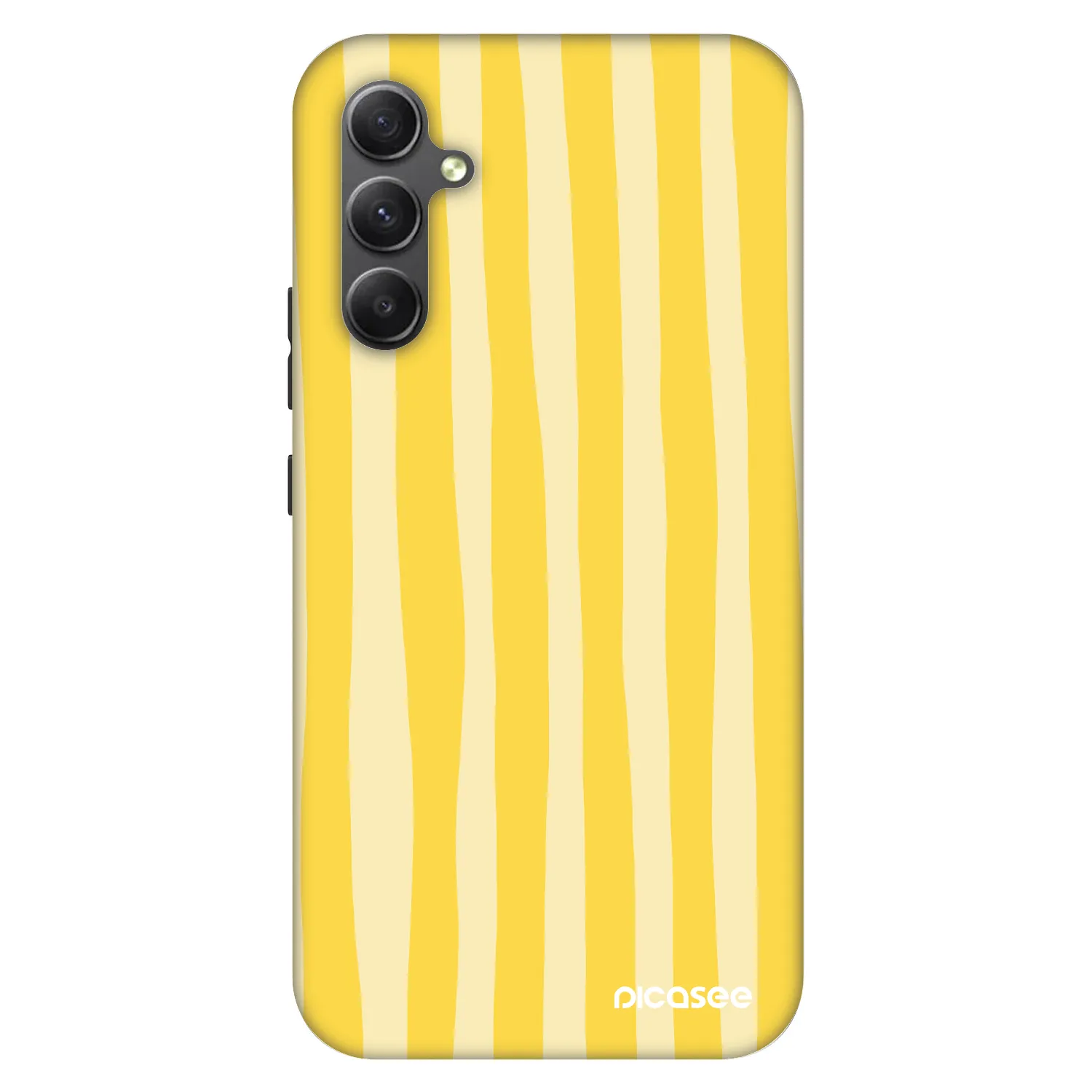 Picasee Fashion Case za Samsung Galaxy A34 5G A346B - Lines lemon