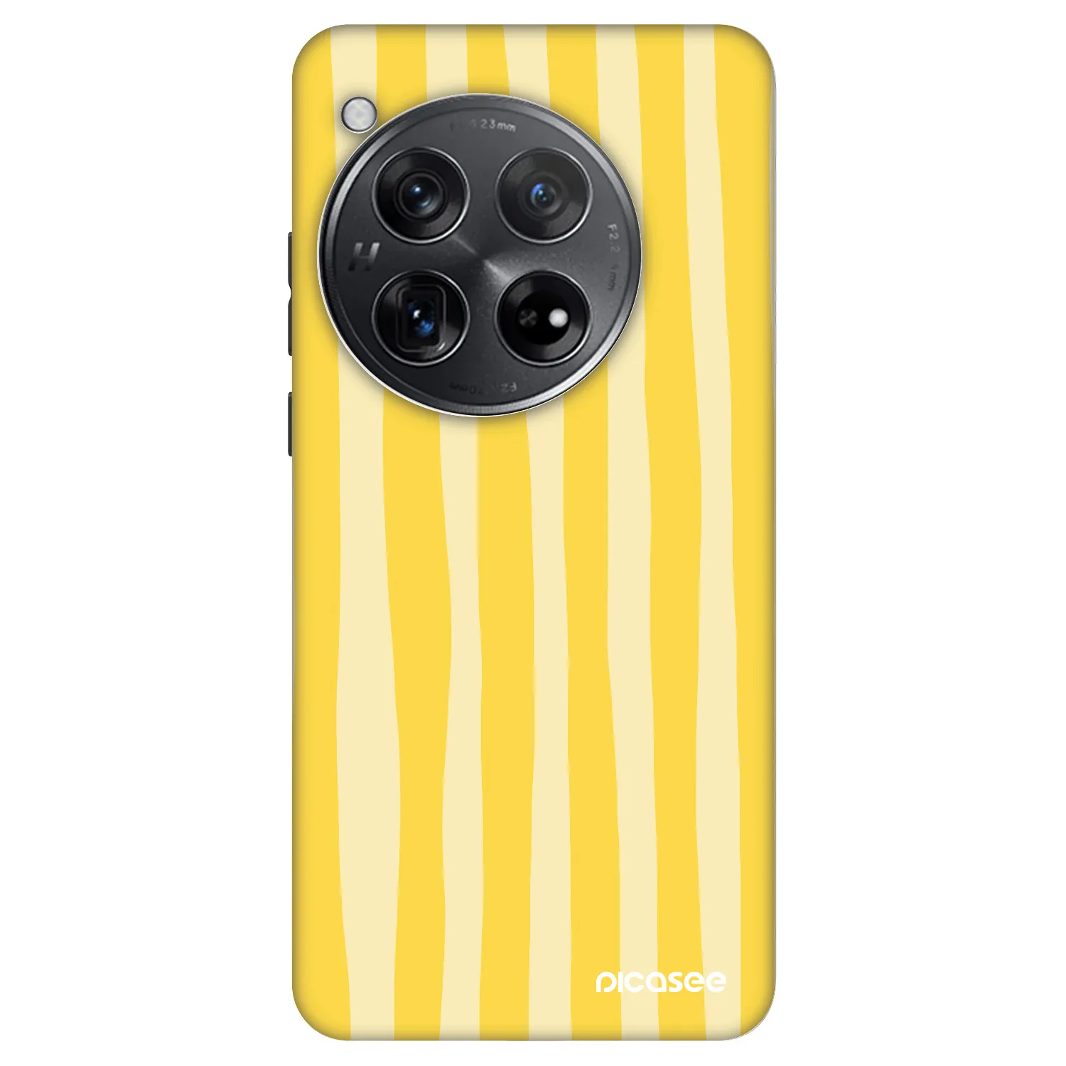 Picasee Fashion Case za OnePlus 12 5G - Lines lemon