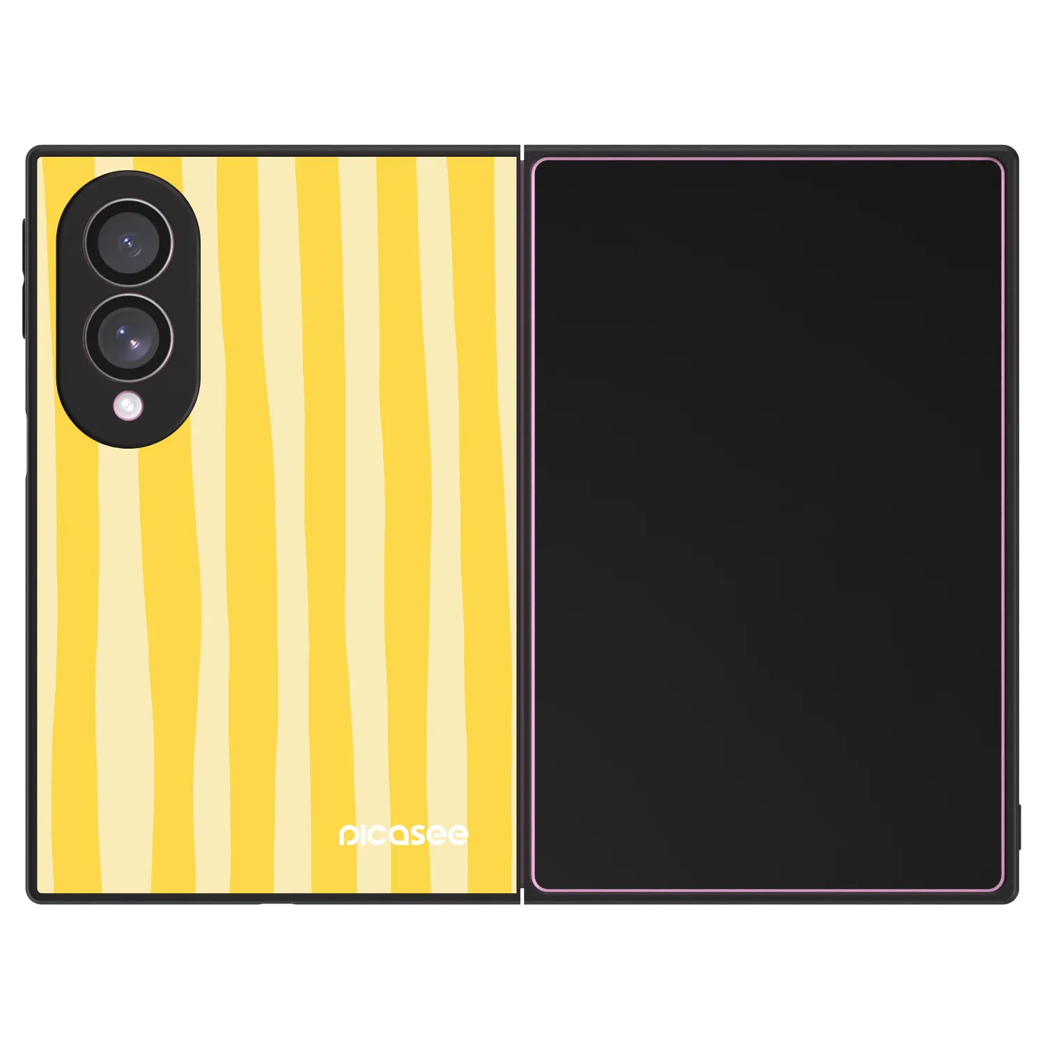 Picasee ULTIMATE CASE za Samsung Galaxy Z Fold8 5G - Lines lemon