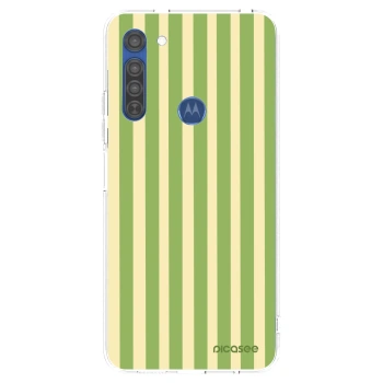 Ovitek za Motorola Moto G8 - Lines Matcha