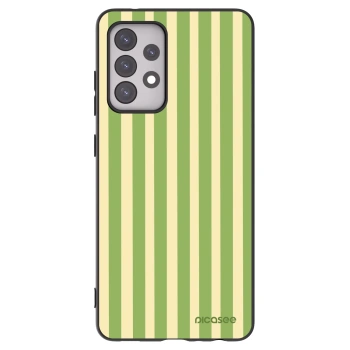 Picasee silikonski črni ovitek za Samsung Galaxy A52 5G A525F - Lines Matcha