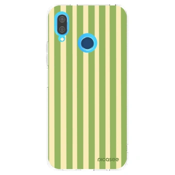 Picasee silikonski prozorni ovitek za Huawei P20 Lite - Lines Matcha