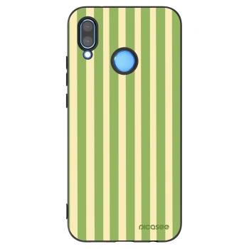 Picasee silikonski črni ovitek za Huawei P20 Lite - Lines Matcha