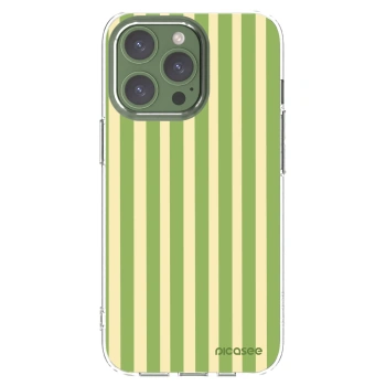Picasee silikonski prozorni ovitek za Apple iPhone 13 Pro - Lines Matcha