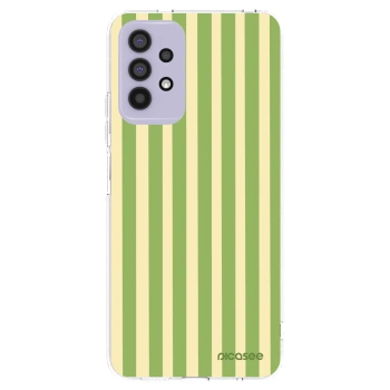 Picasee silikonski prozorni ovitek za Samsung Galaxy A32 4G SM-A325F - Lines Matcha