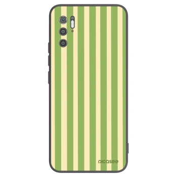 Picasee silikonski črni ovitek za Xiaomi Poco M3 Pro 5G - Lines Matcha