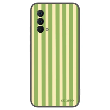 Picasee silikonski črni ovitek za Realme GT Master Edition 5G - Lines Matcha
