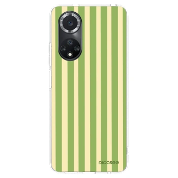 Picasee silikonski prozorni ovitek za Huawei Nova 9 SE - Lines Matcha